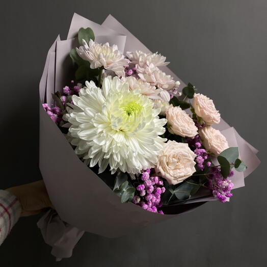Букет-комплимент в нежных оттенках💕