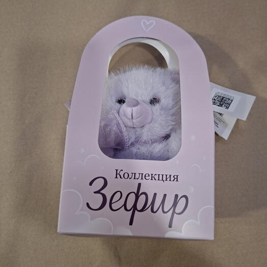 Игрушка мягкая Зефир мишка
