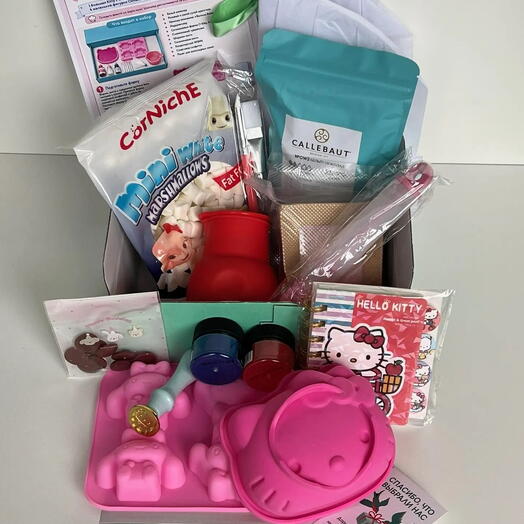Набор для приготовления шоколада Hello Kitty Cinnamoroll Подарок