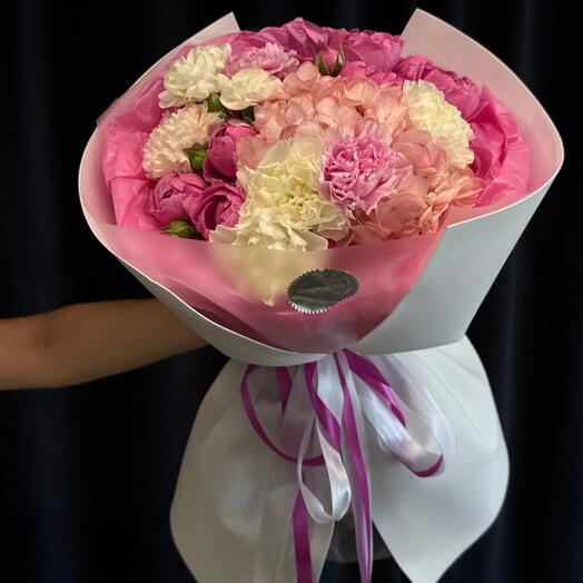 Букет «розовая гармония»🌸