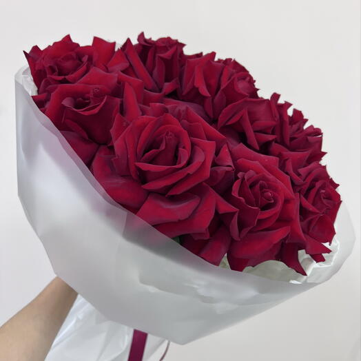 Букет французских роз (9шт)