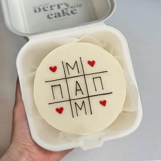 Бенто торт маме папе