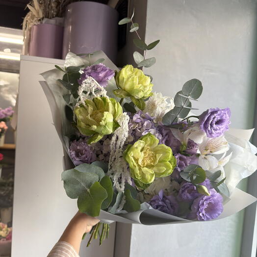Авторский букет «Lilac»
