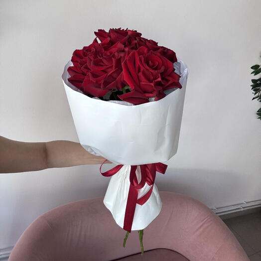 букет из красных роз