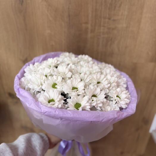 Букет из хризантем