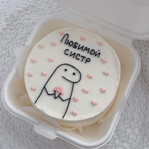 Бенто торт для сестры