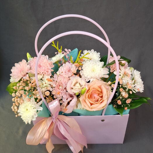 Сумка нежных цветов 💐🩷