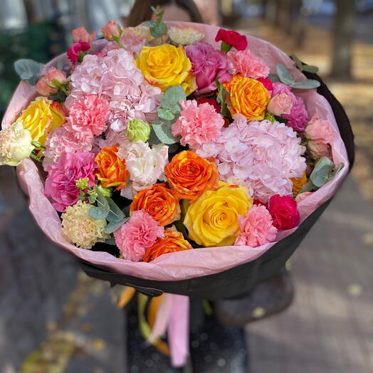 Авторский сборный букет 💛🧡