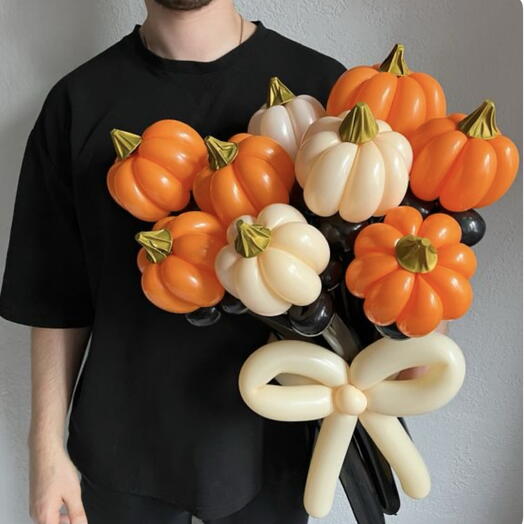 Букет из тыковок