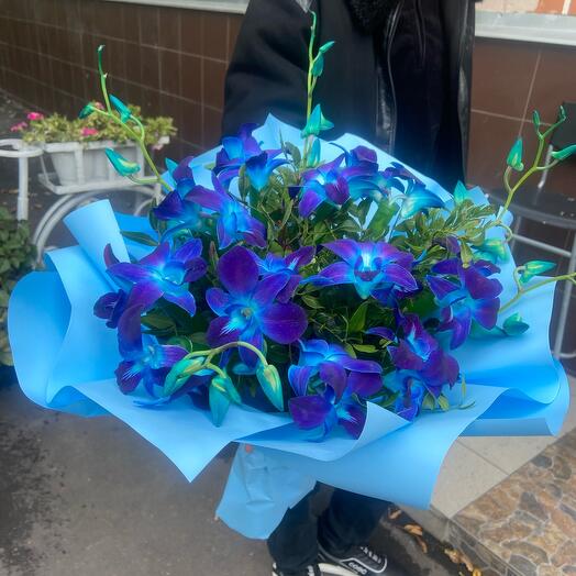 Bouquet "Blue evening"