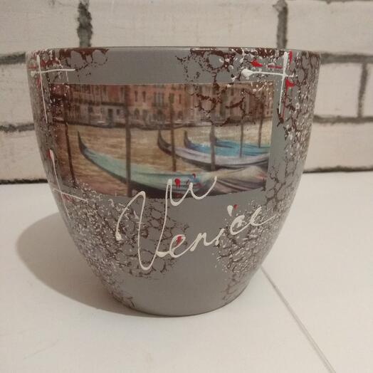 Горшок керамический Venice