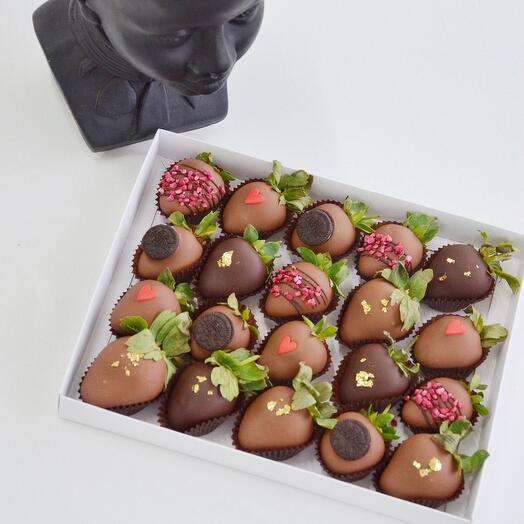 Chocolate-covered strawberries