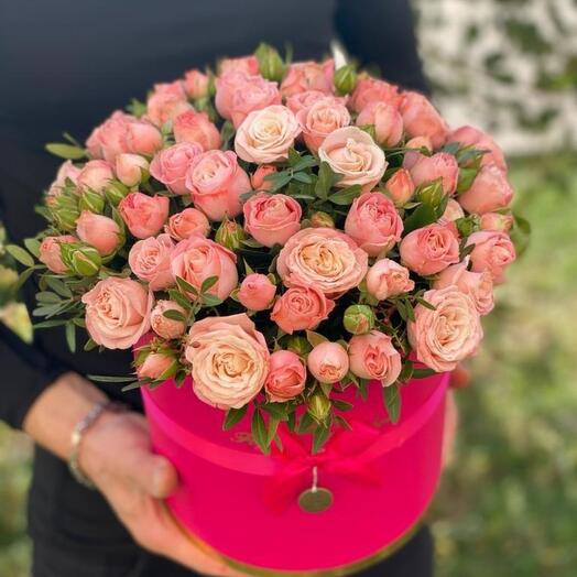 Цветы в Коробке,, Мисс Очаровашка"