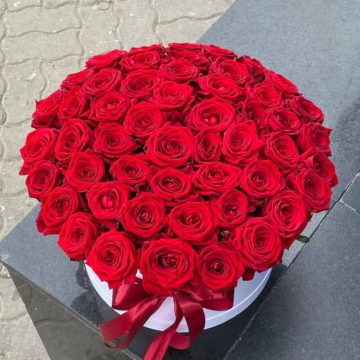 Цветы в коробке