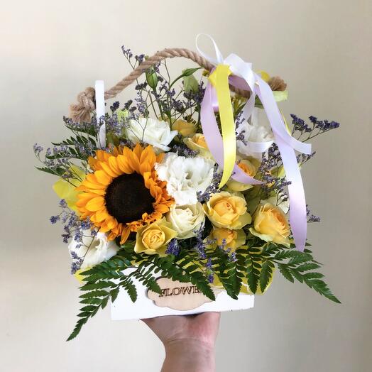 Caja de girasol