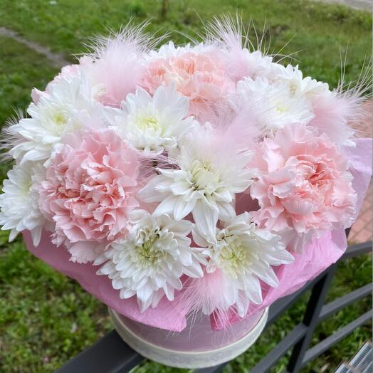 Цветы в коробке