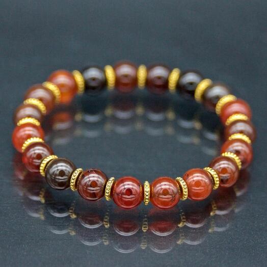 Bracelet made of natural stones
