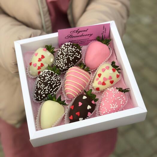 Клубника в бельгийском шоколаде 💕