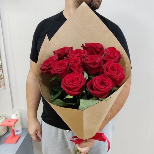 11 rosas en la elaboración