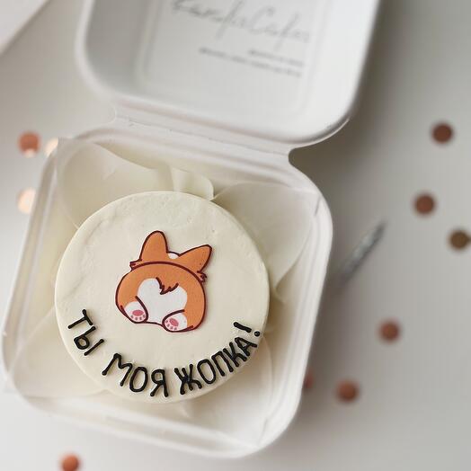 Bento cake "Corgi"