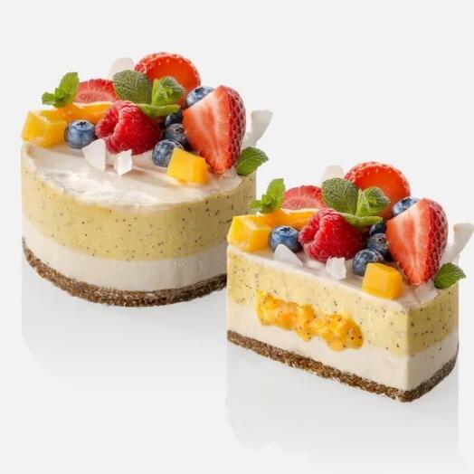 Pastel de fruta de la Pasión PP Bento