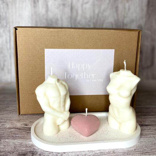 Подарочный набор «Счастливы вместе» // Подарок на свадьбу, годовщину, на 8 марта