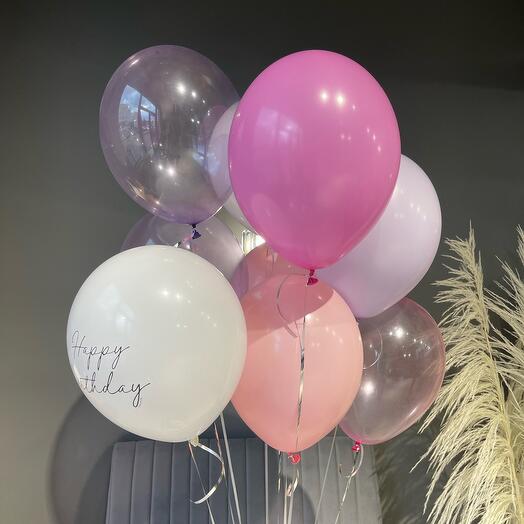 9 globos