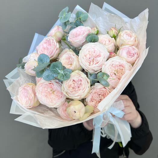 Ramo de rosas Peonías