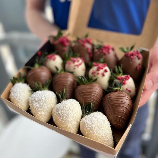 Классическая клубника в шоколаде