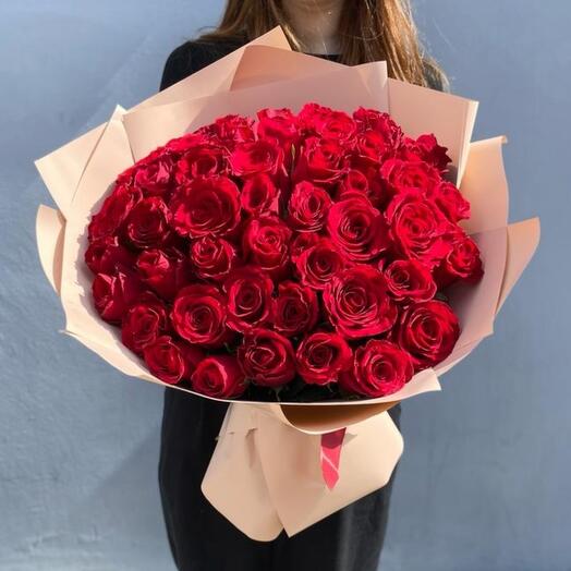 51 red roses