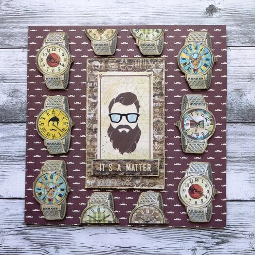 Открытка для мужчины Hipster/Urban Style 5