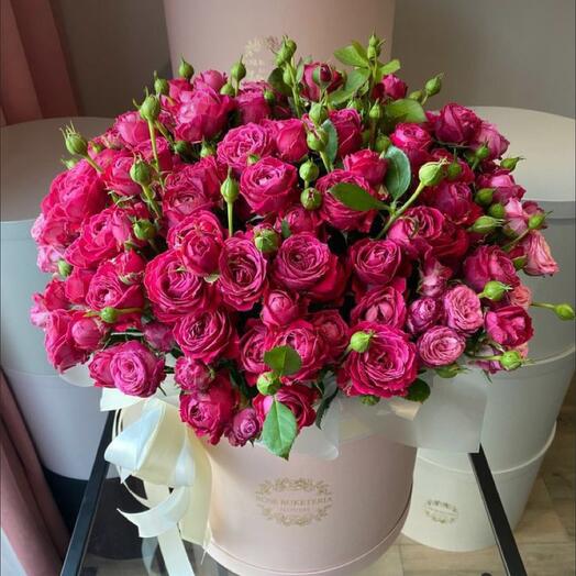 Цветы в коробке