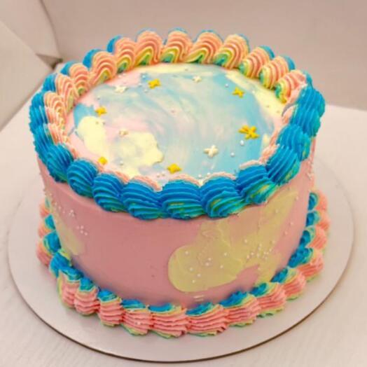 Pastel de frambuesa y Lima