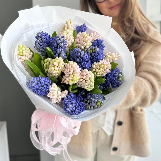 Микс букет из «ГИАЦИНТОВ»