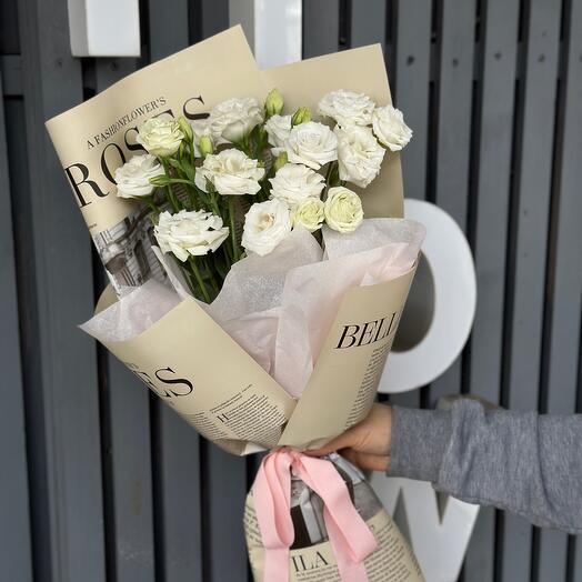 Букет из эустом