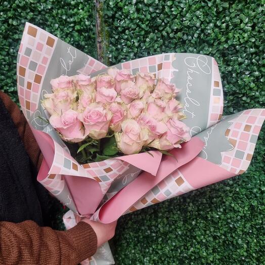 20 rose rosa