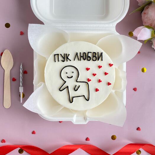 Bento-pastel de amor Pedos