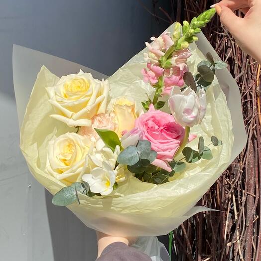 Яркий букет с летним настроением 💕