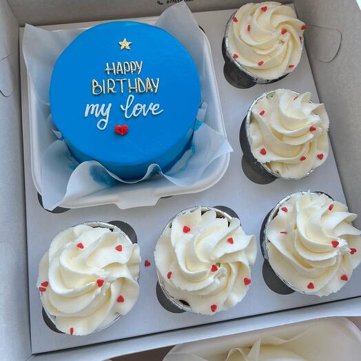 Бенто с капкейками