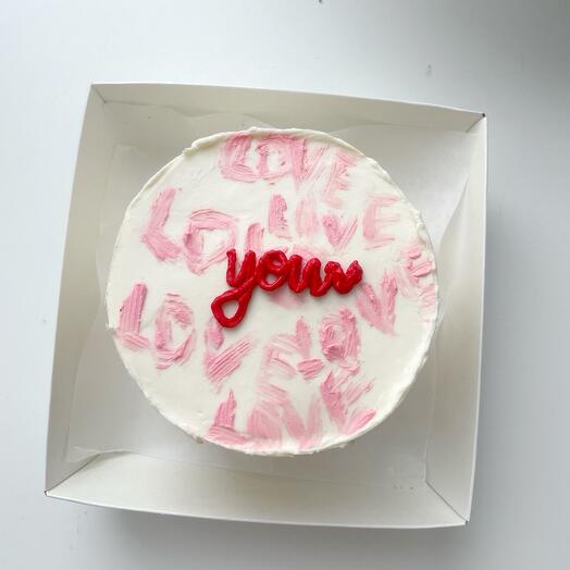 Бенто торт Love you