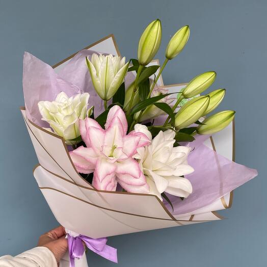 Пионовидные лилии