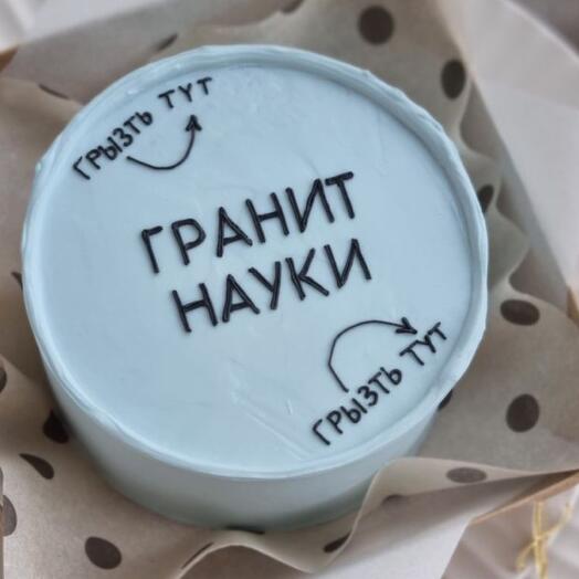 Бенто торт гранит науки