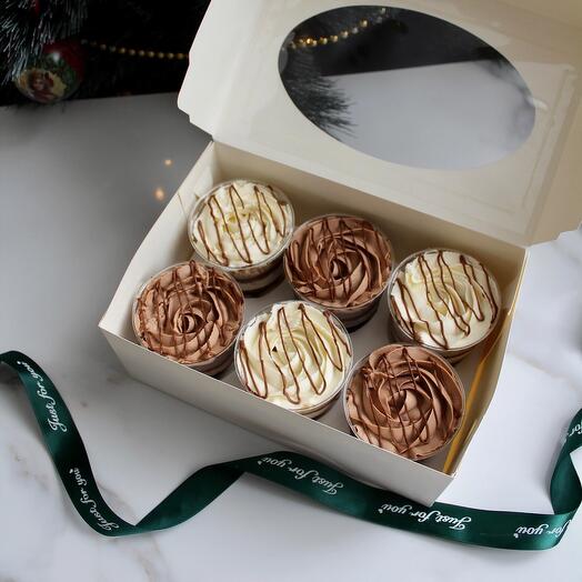 Trufas (6 piezas, con cuentas o topping)