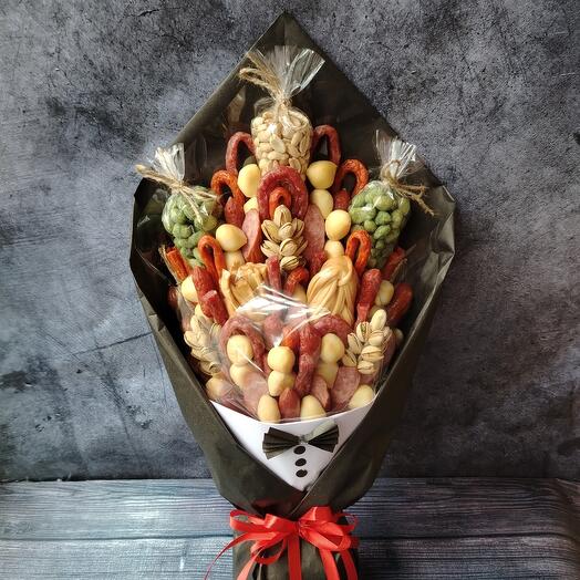 Букет мужской "Джеймс Бонд"2