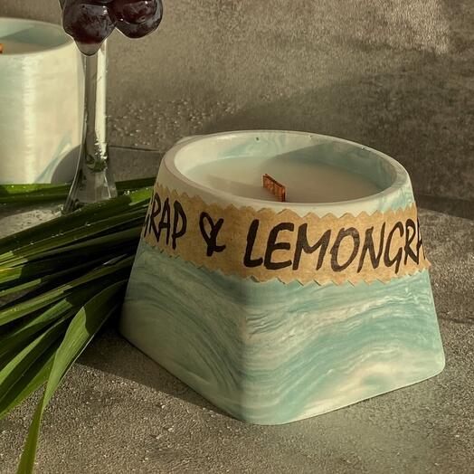 Ароматическая свеча «Grape Lemongrass»