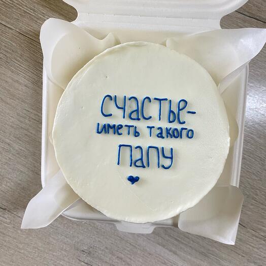 Бенто торт для папы