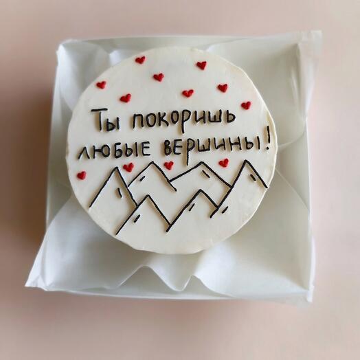 Бенто-торт Сникерс папе