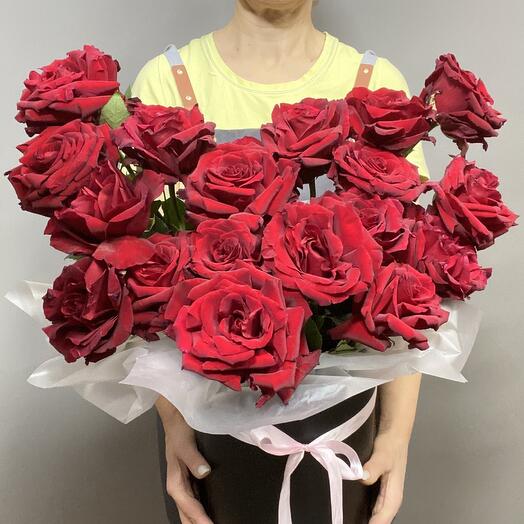 Розы в коробке