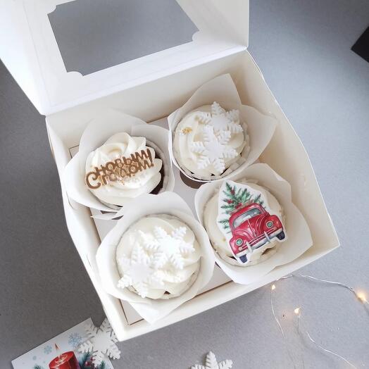 Капкейки на новый год