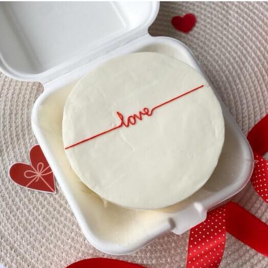 Бенто торт для любимых на 14 февраля, день влюбленных